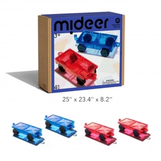 Klocki magnetyczne mideer - podwozia (4 sztuki)