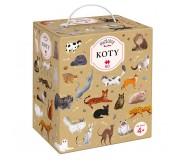 Puzzle rodzinne Puzzlove CzuCzu - Koty 60 el.