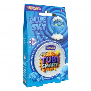 Masa plastyczna TUBI SMART plastelina TUBAN - Blue Sky 50 g