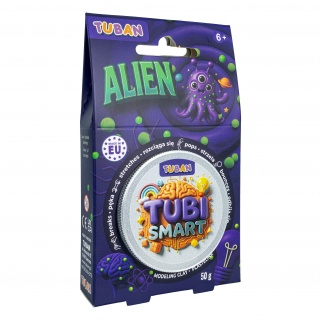 Masa plastyczna TUBI SMART plastelina TUBAN - Alien 50 g