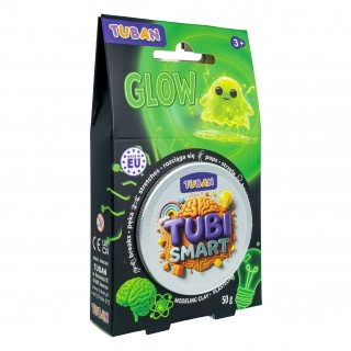 Masa plastyczna TUBI SMART plastelina TUBAN - Glow 50 g