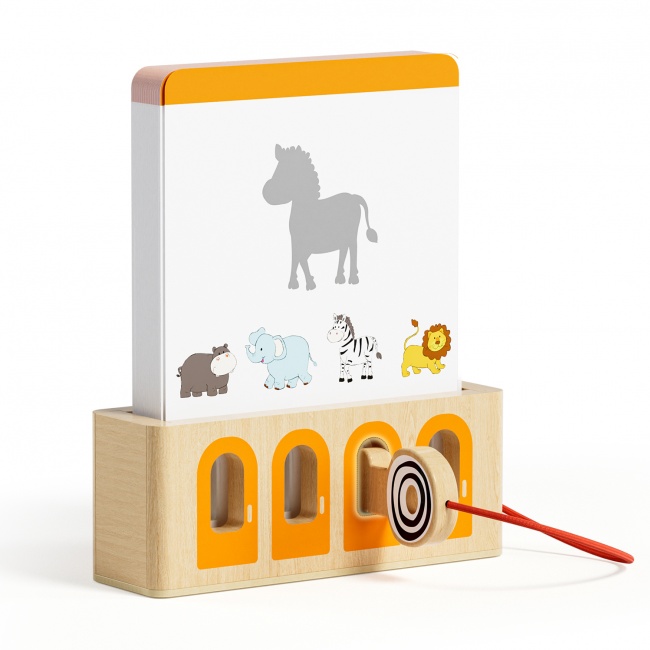 Edukacyjna logiczna gra karciana z kluczem TOPBRIGHT - poziom podstawowy