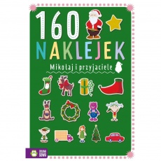 Książka "160 naklejek. Mikołaj i przyjaciele" Wydawnictwo Zielona Sowa