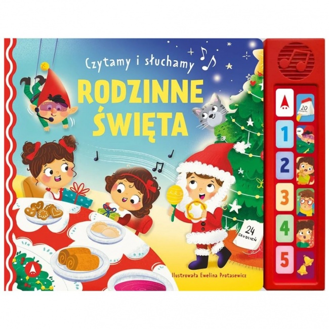 Książka "Czytamy i słuchamy. Rodzinne święta" Wydawnictwo Skrzat