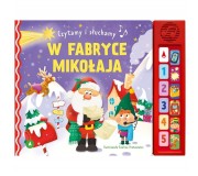 Książka "Czytamy i słuchamy. W fabryce Mikołaja" Wydawnictwo Skrzat