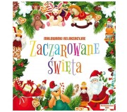 Książka "Malowanki relaksacyjne. Zaczarowane święta" Wydawnictwo Ibis