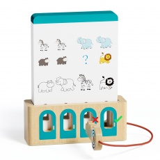 Edukacyjna logiczna gra karciana z kluczem TOPBRIGHT - poziom ekspert