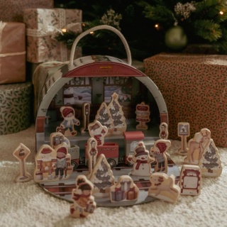 Kalendarz adwentowy w walizeczce Little Dutch X-MAS