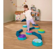 Muzyczna ścieżka sensoryczna B. Toys - Balance & Groove Set 14 el.