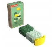 Zestaw konstrukcyjny tory Waytoplay Starter Set - Łuki 18 el.