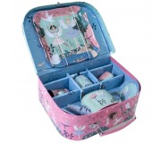 Zestaw do herbaty w walizeczce Floss&Rock - Baletnice 9 el.