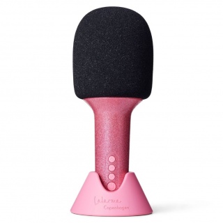 Mikrofon karaoke Glitter Groove Lalarma - Rose