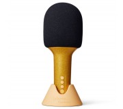 Mikrofon karaoke Glitter Groove Lalarma - Gold