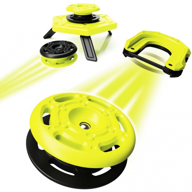 Gra zręcznościowa Fat Brain Toys - MagShuto Żółty Zestaw Startowy