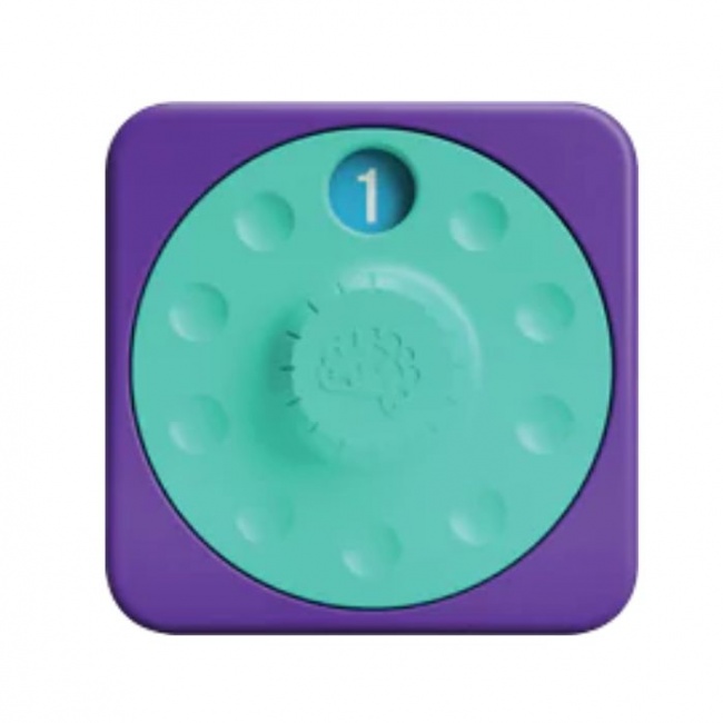 Sensoryczny kwadrat PlayTab - Tarcza Numerowa