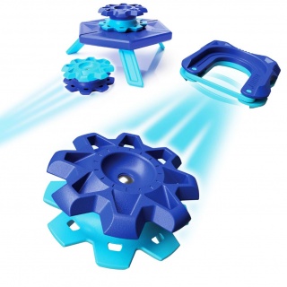 Gra zręcznościowa Fat Brain Toys - MagShuto Niebieski Zestaw Startowy