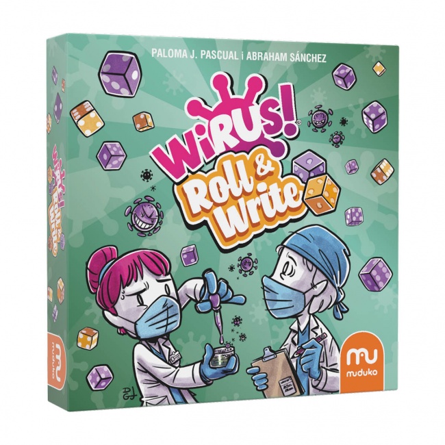 Gra karciana Muduko - Wirus! Roll&Write