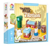 Gra logiczna Smart Games - Wilk i 7 koźlątek (PL)