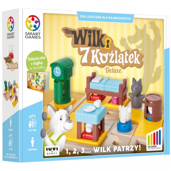 Gra logiczna Smart Games - Wilk i 7 koźlątek (PL)