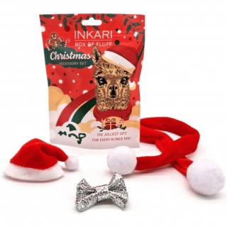 Zestaw akcesoriów dla alpaki Inkari - Christmas