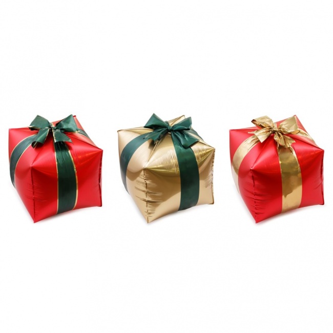 Balony foliowe Party Deco - Prezenty mix 34 x 36 cm