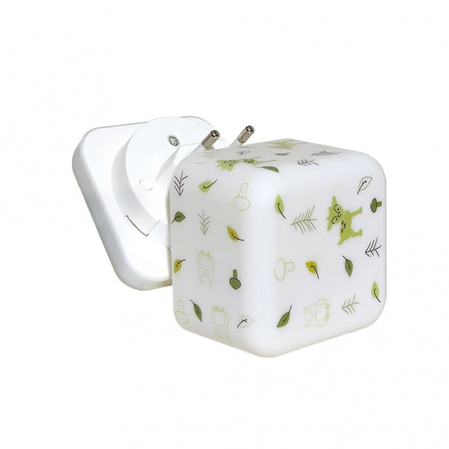 Przenośna lampka nocna Cloud B - świecąca kostka - Las