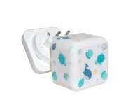 Przenośna lampka nocna Cloud B - świecąca kostka - Ocean