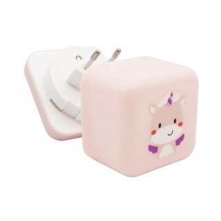 Przenośna lampka nocna Cloud B - świecąca kostka - Jednorożec Lily