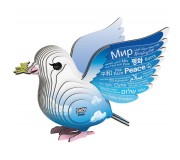 Eko Układanka 3D Eugy - Gołąbek Pokoju