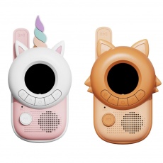 Walkie Talkie dla dzieci The Zoofamily - Lis i Jednorożec