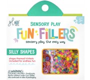 Zestaw sensorycznych akcesoriów do słoików Glo Pals - Kształty