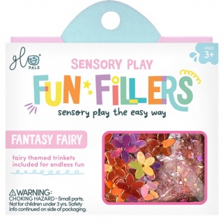 Zestaw sensorycznych akcesoriów do słoików Glo Pals - Wróżka