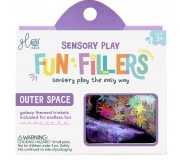 Zestaw sensorycznych akcesoriów do słoików Glo Pals - Kosmos