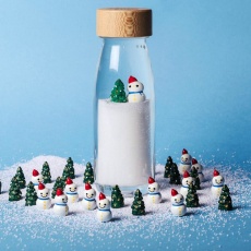 Butelka sensoryczna dwufazowa MOVE Petit Boum - Zima