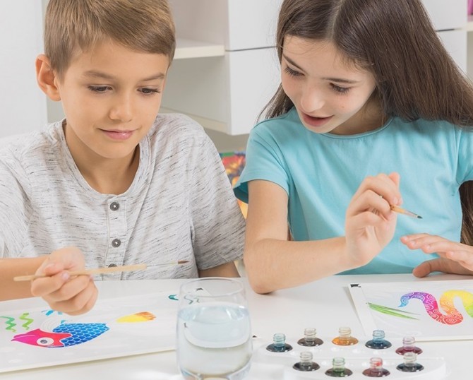 Zestaw do malowania Aquarellum SentoSphere Chimery