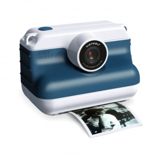 Aparat cyfrowy z drukarką Kidywolf - Blue