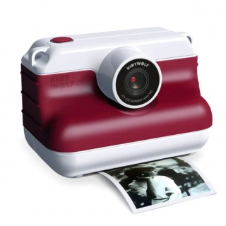 Aparat cyfrowy z drukarką Kidywolf - Red