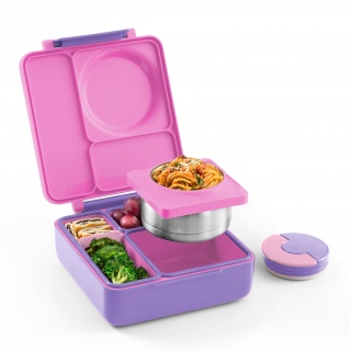 Lunchbox z termosem OmieBox OMIE - Unicorn Pink