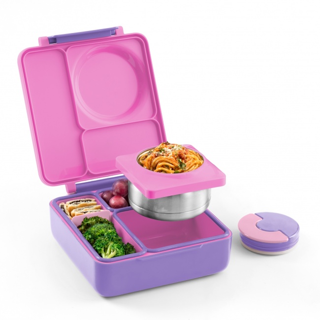 Lunchbox z termosem OmieBox OMIE - Unicorn Pink