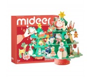 Puzzle 3D świąteczne obrotowe mideer z pozytywką