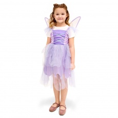 Strój Wróżka ze skrzydłami Party Deco - rozmiar 116-128 cm (5-8 lat)