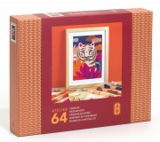 Zestaw artystyczny haft gobelinowy Djeco - AGA Atelier 64