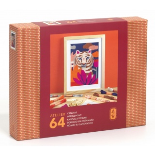 Zestaw artystyczny haft gobelinowy Djeco - AGA Atelier 64