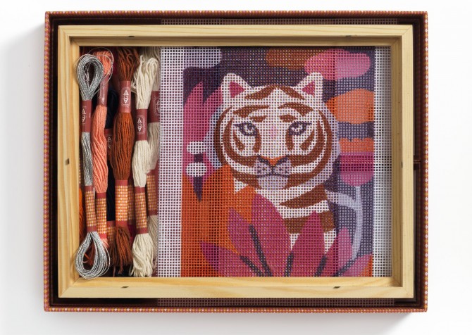 Zestaw artystyczny haft gobelinowy Djeco - AGA Atelier 64