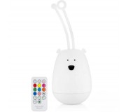 Lampka nocna do zawieszania Rabbit & Friends - Miś z pilotem