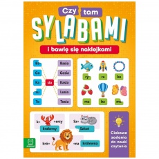 Czytam sylabami i bawię się naklejkami Wydawnictwo Aksjomat