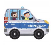 Książka "Świat na kółkach. Wóz policyjny" Wydawnictwo Aksjomat