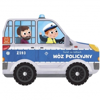 Książka "Świat na kółkach. Wóz policyjny" Wydawnictwo Aksjomat