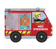 Książka "Świat na kółkach. Wóz strażacki" Wydawnictwo Aksjomat