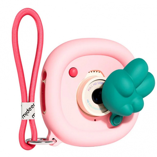 Aparat dziecięcy mideer Say Cheese! – różowy